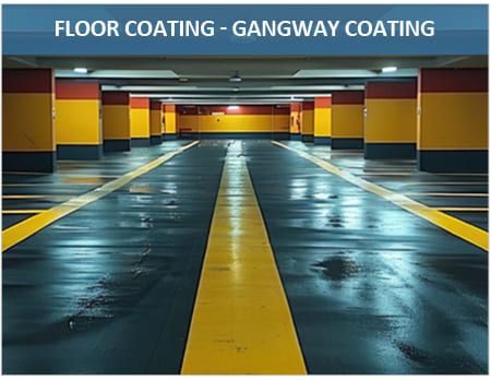 Gangway coating